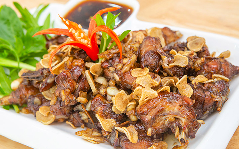 Món mặn chế biến với Ngan